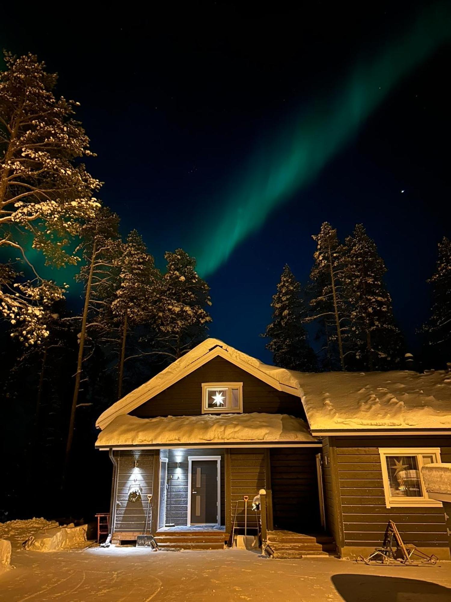 Villa Lumihelmi A & B Äkäslompolo Eksteriør billede